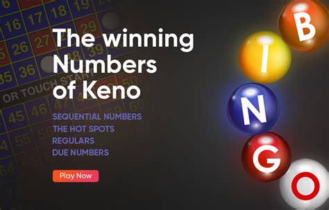 keno win winning numbers.